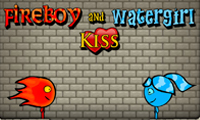 Fireboy And Watergirl Kiss